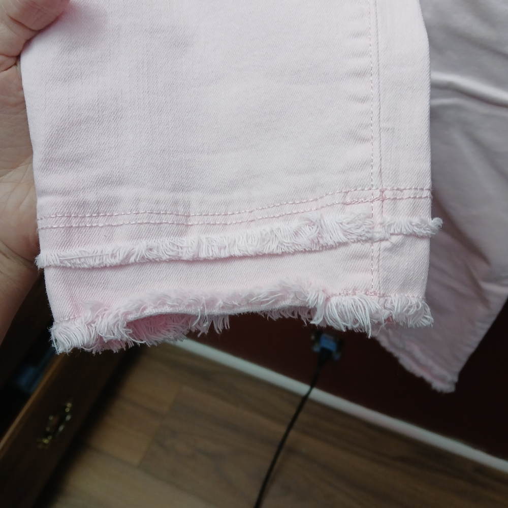 Lilly Pulitzer 29" South Ocean High Rise Calla Light Pink Jean Size 14 - Picture 6 of 16